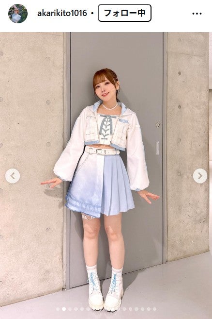 鬼頭明里Instagramより