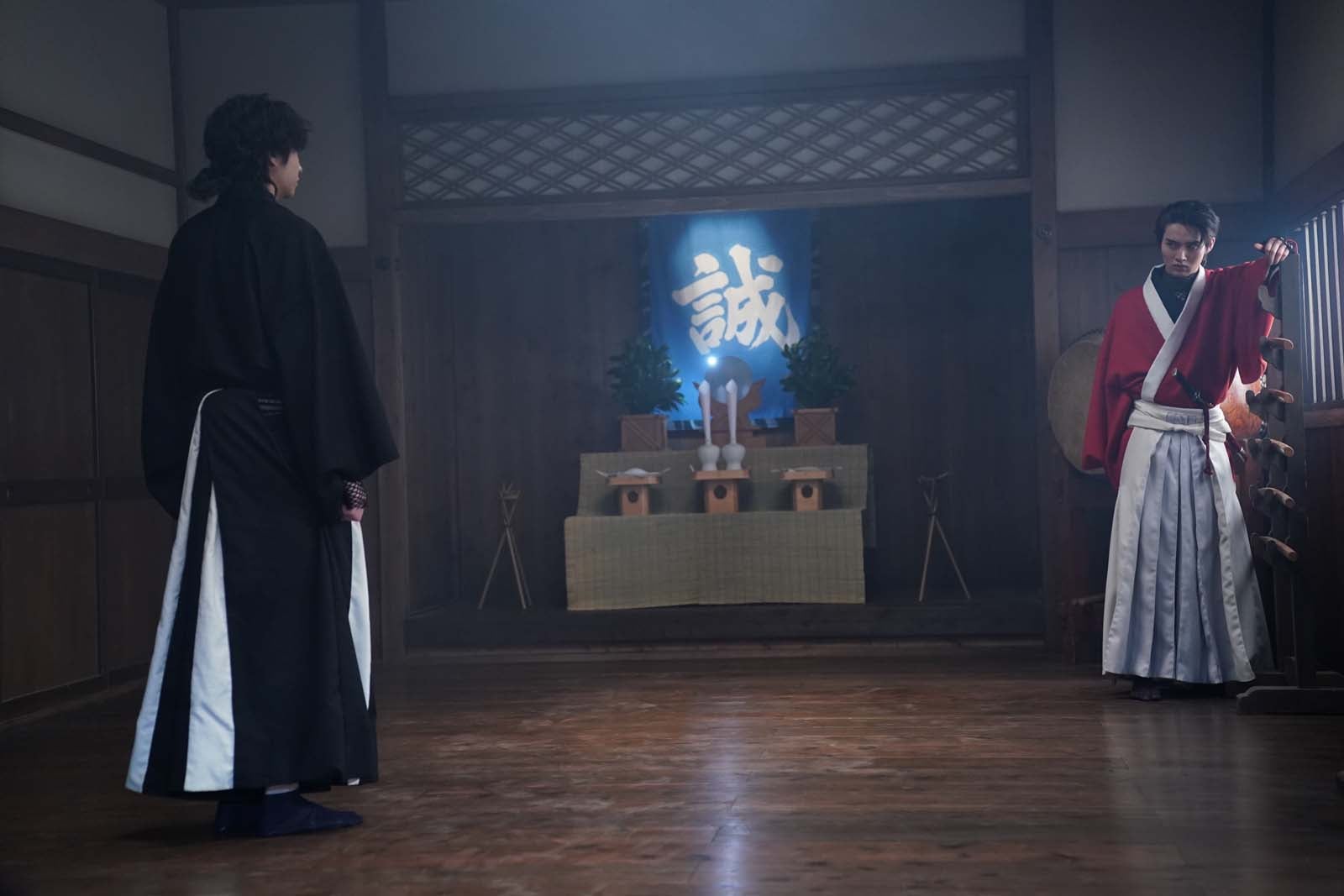 庄司浩平、藤岡真威人「君とゆきて咲く～新選組青春録～」第15話より（C）テレビ朝日