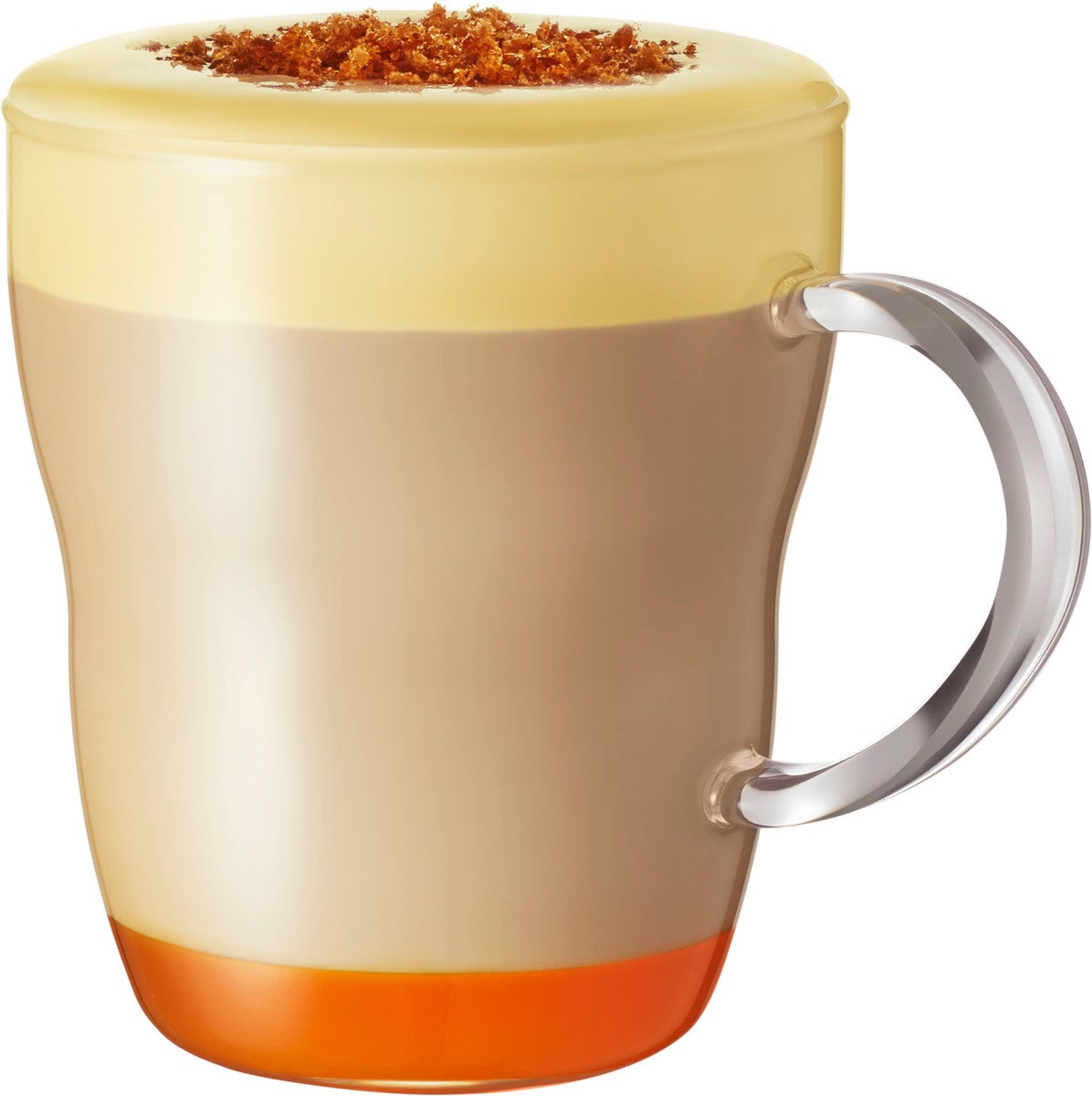 クレームブリュレ パンプキン ブラック ミルクティー／画像提供：ゴンチャ ジャパン