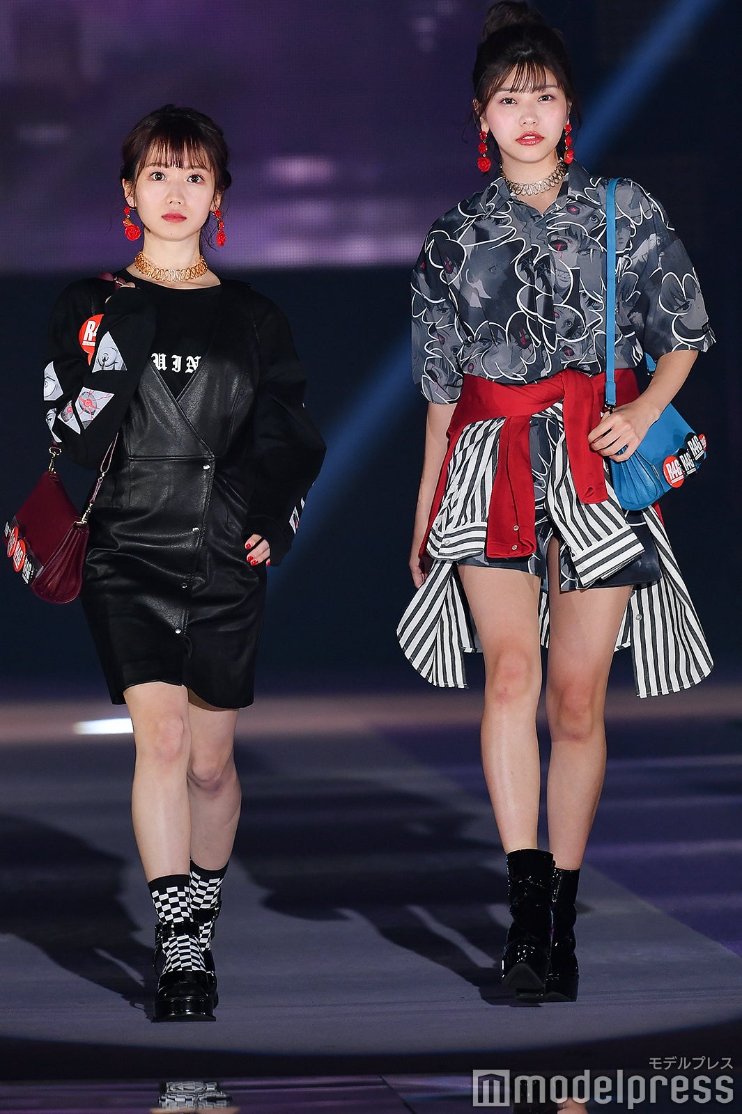 大谷映美里＆石川夏海 （C）モデルプレス