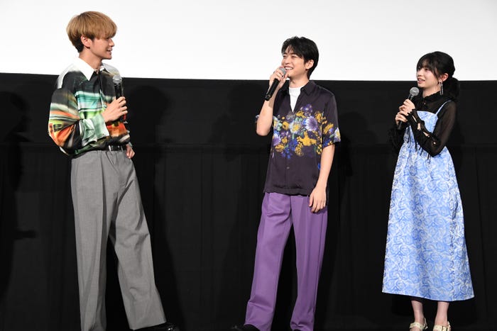 眞栄田郷敦、高橋文哉、桜田ひより(C)山口つばさ/講談社 (C)2024映画「ブルーピリオド」製作委員会