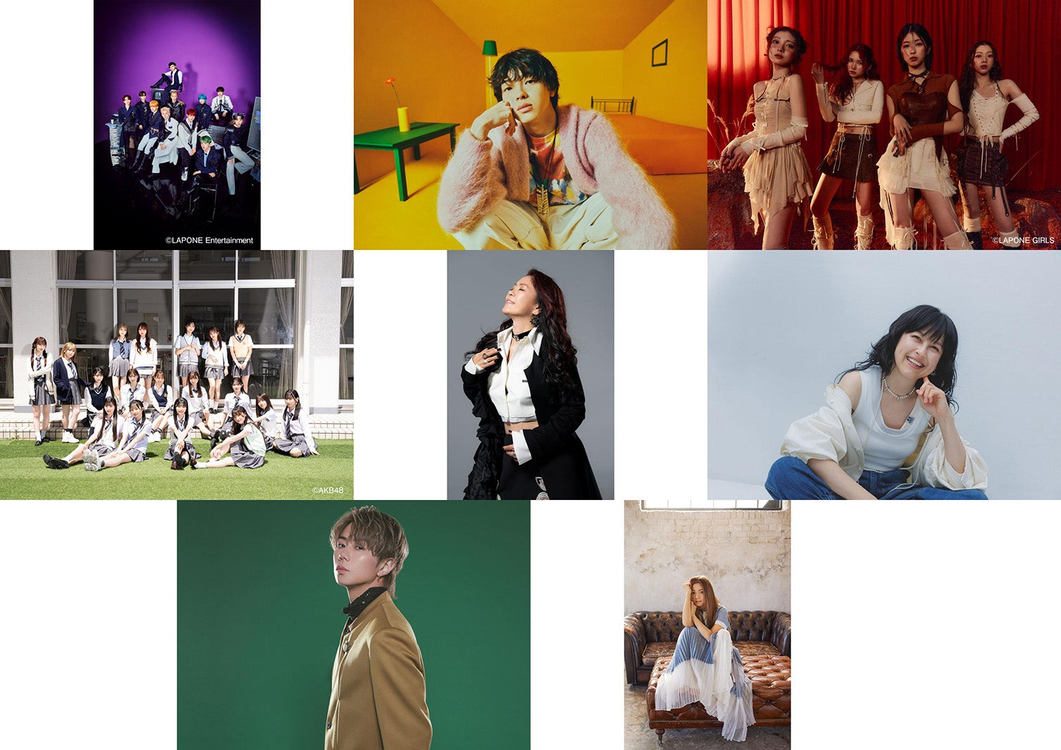 北山宏光・JO1・INI・IS:SUEら「テレ東ミュージックフェス2024夏」出演アーティスト第1弾発表