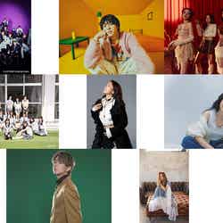 （上段左から）INI、imase、IS:SUE（中段左から）AKB48、大黒摩季、岸谷香（下段左から）北山宏光、倉木麻衣（C）テレビ東京