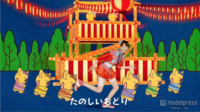 松井愛莉／ロッテ「コアラの夏祭り音頭」より