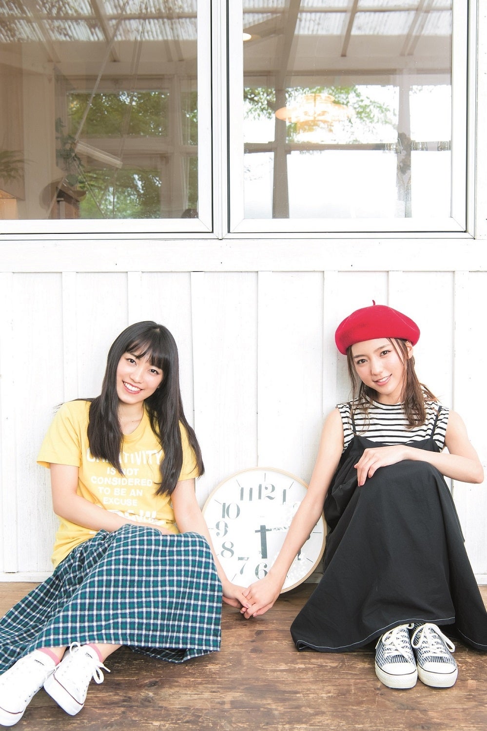 miwa＆真野恵里菜の親友ショットが可愛すぎ！「君100」アナザーストーリーを体現