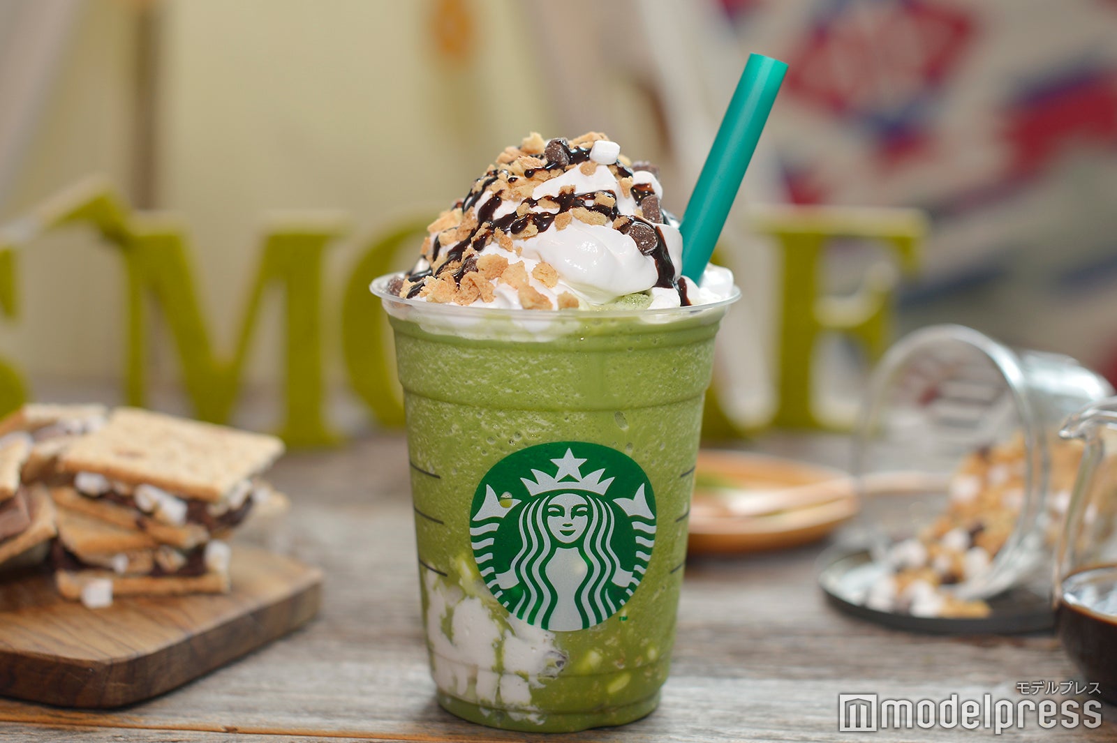 抹茶 スモア フラペチーノ（R） （C）モデルプレス
