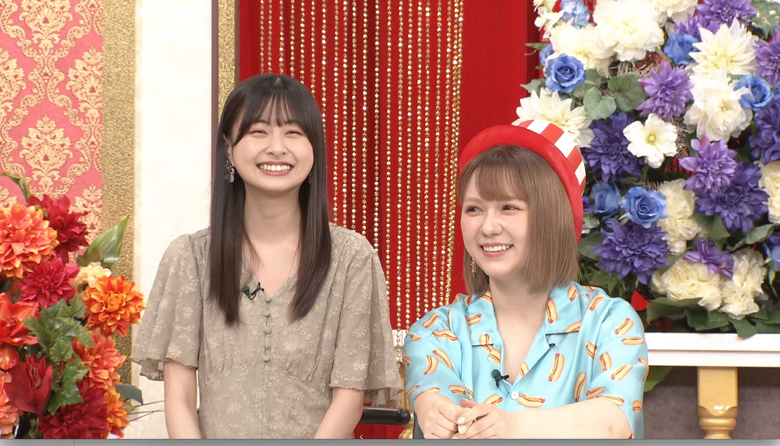 松岡はな、村重杏奈（C）日本テレビ
