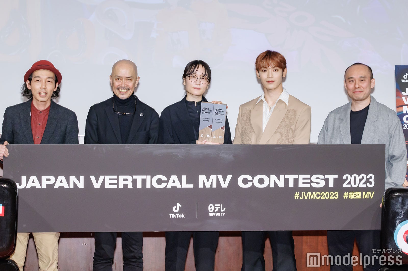 （左から）上田慎一郎監督、中島信也氏、NAKAOさん、與那城奨、関和亮氏
（C）モデルプレス