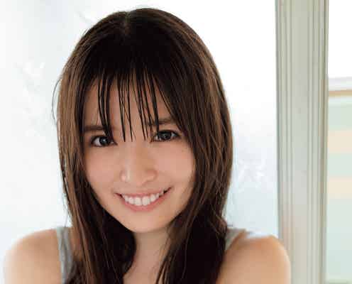 乃木坂46小川彩、濡れ髪で微笑むキャミ姿「TRIANGLE magazine 03」先行カット解禁