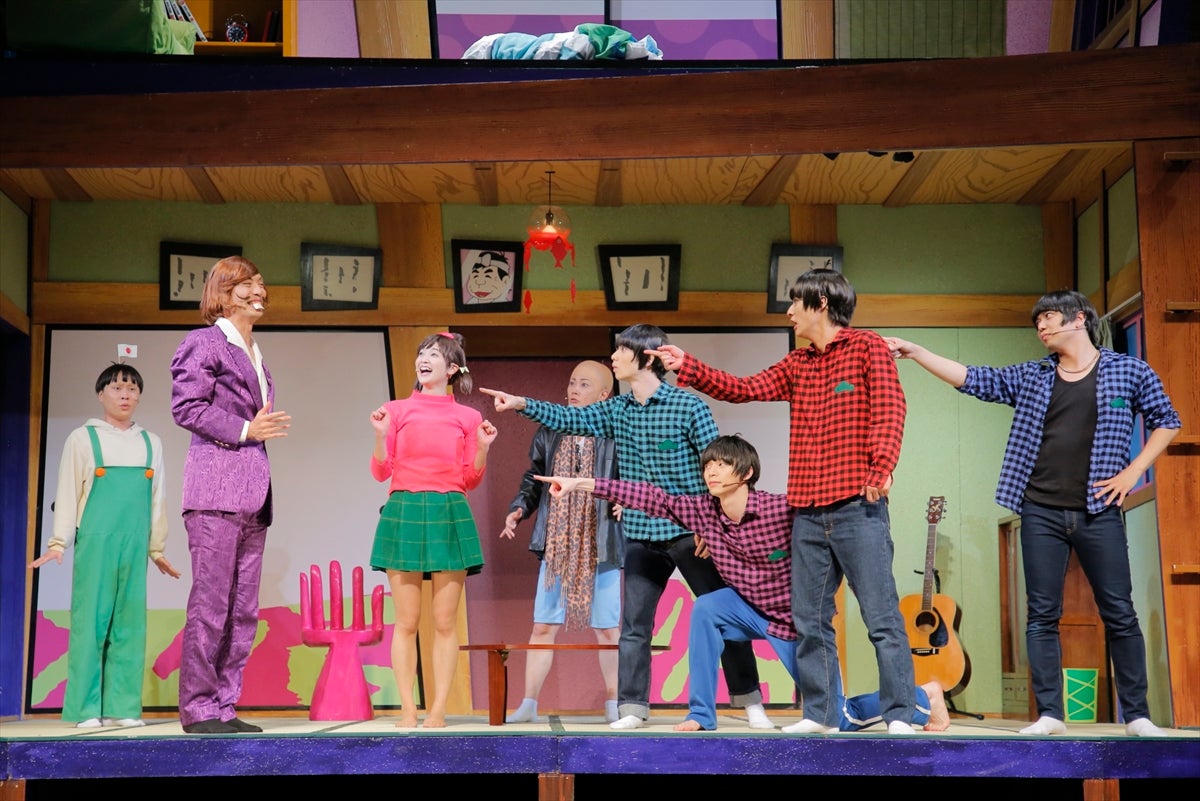 喜劇『おそ松さん』ゲネプロより（提供写真）