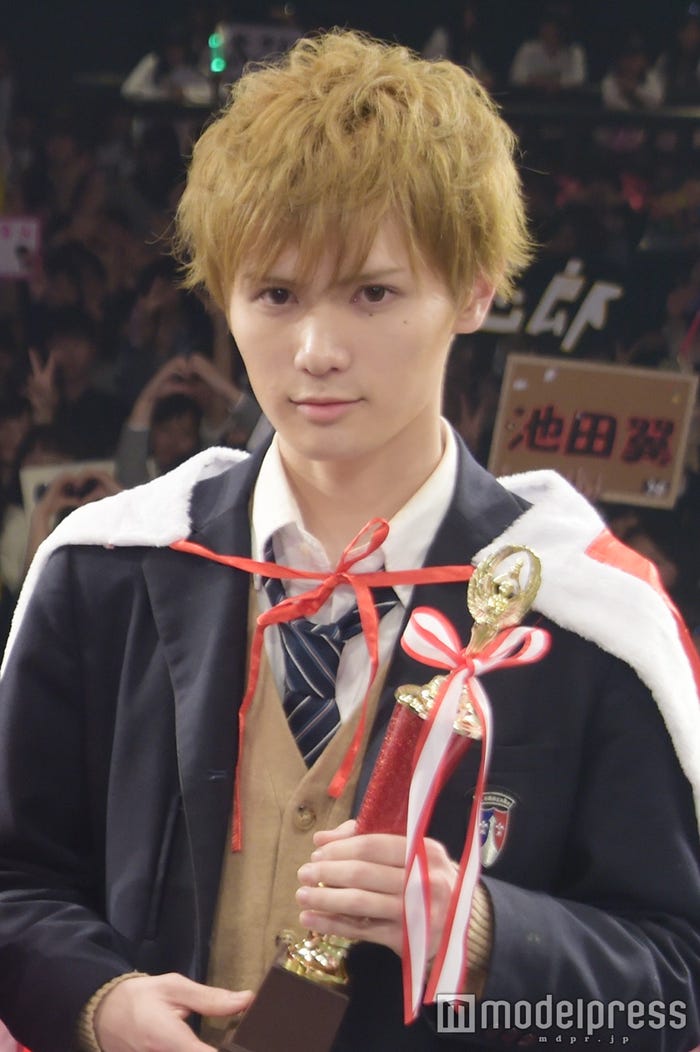 「男子高生ミスターコン2015‐2016」準グランプリに輝いた池添俊亮(いけぞえしゅんすけ・18)くん(C)モデルプレス