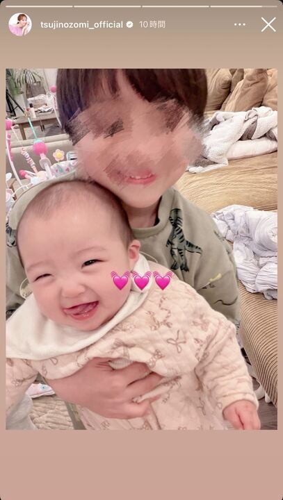 辻希美Instagramストーリーズより