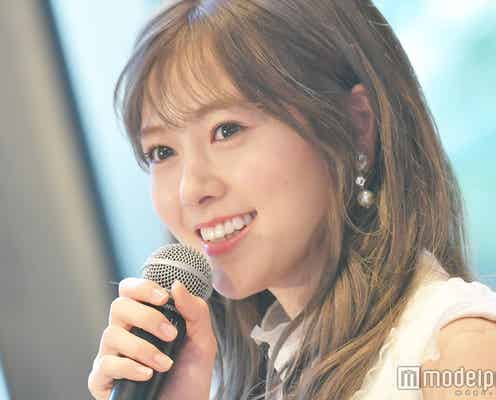 乃木坂46白石麻衣、超接近イベントで大歓声 絶賛に照れ
