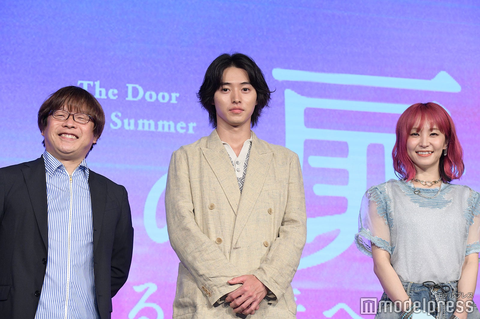 三木孝浩監督、山崎賢人、LiSA（C）モデルプレス