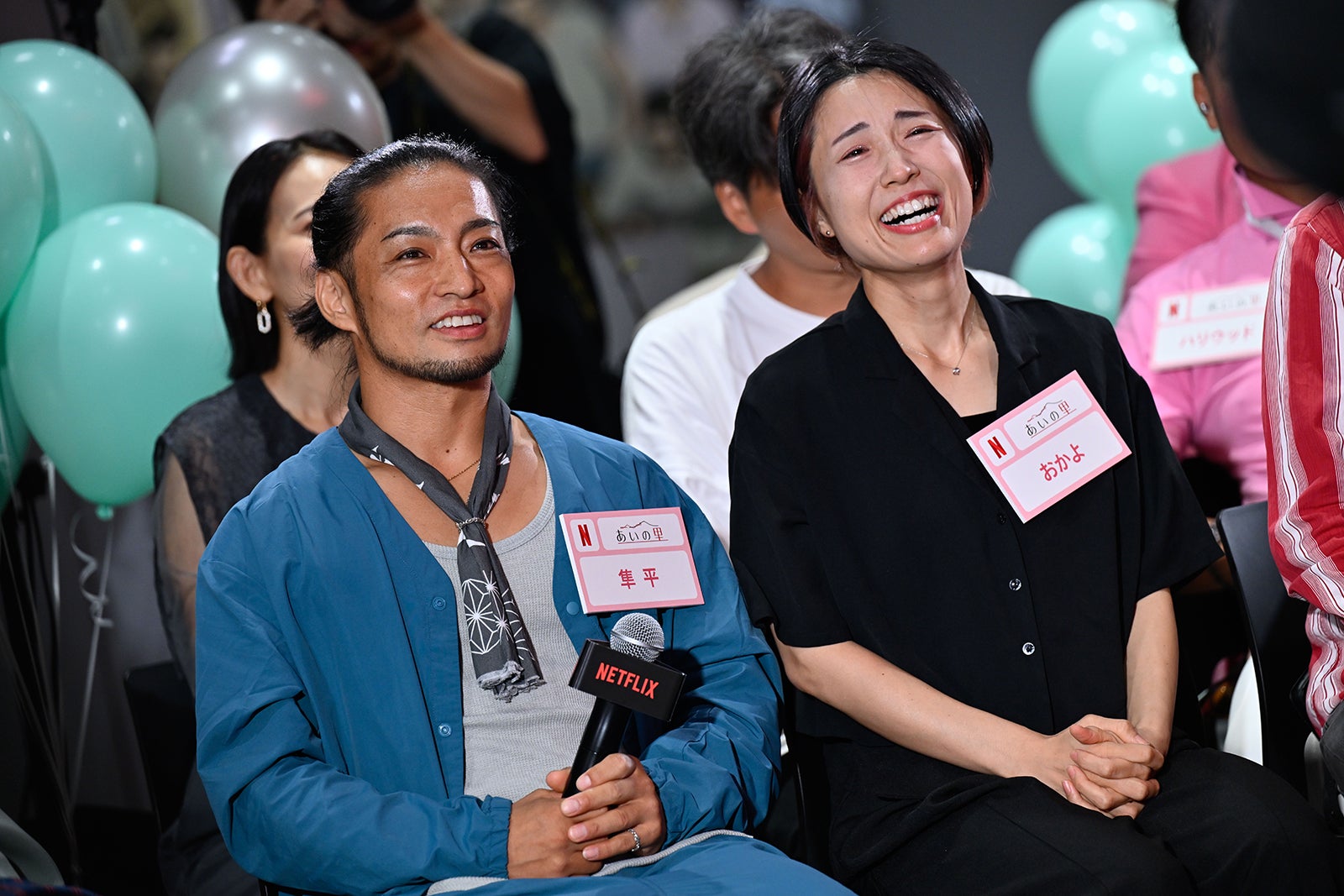 隼平、おかよ（提供写真）