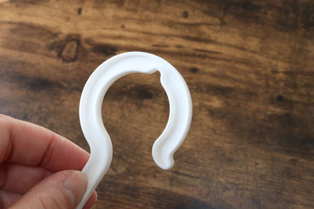 折り畳みハンガー（8ピンチ付）　フック部分