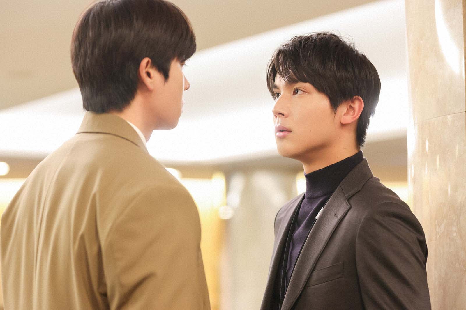 チェ・ジョンヒョプ、中川大志「Eye Love You」第6話より（C）TBS／撮影：高橋裕子