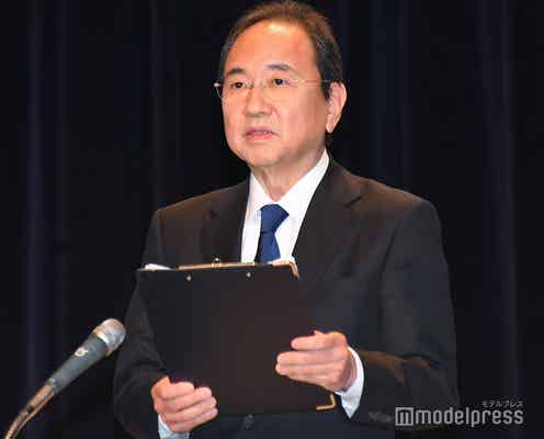 【フジ会見】清水賢治社長、被害女性との対面予定に言及「お詫びの意を伝えたい」