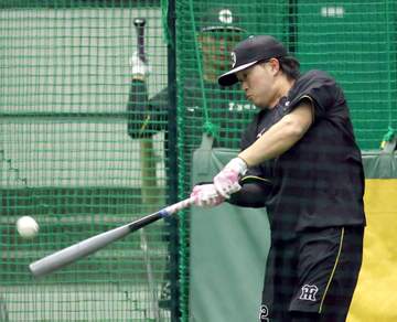 阪神・浜田 秋季Cテーマ「自らに勝つ」 持ち味の長打力を維持しつつ「確率を上げていきたい」