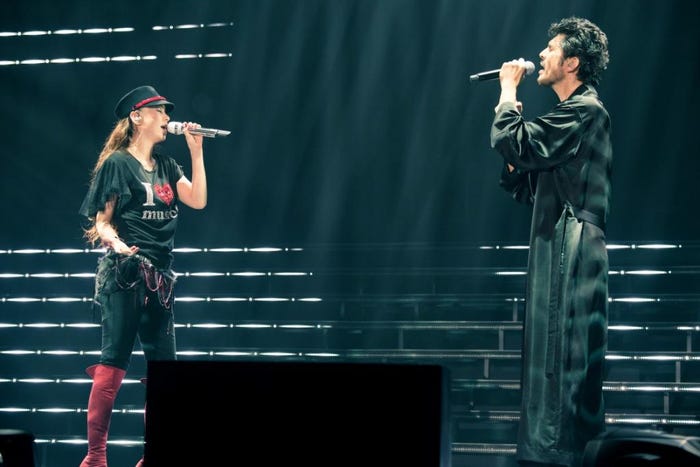 安室奈美恵、平井堅 (画像提供:Hulu)