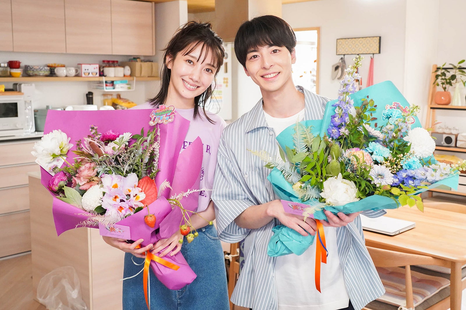 波瑠＆高杉真宙「わたしのお嫁くん」涙と笑顔でクランクアップ「お嫁に来てくれた高杉さんにも心から感謝」