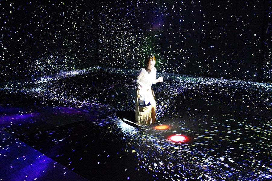 MORI Building DIGITAL ART MUSEUM: EPSON teamLab Borderless_運動の森