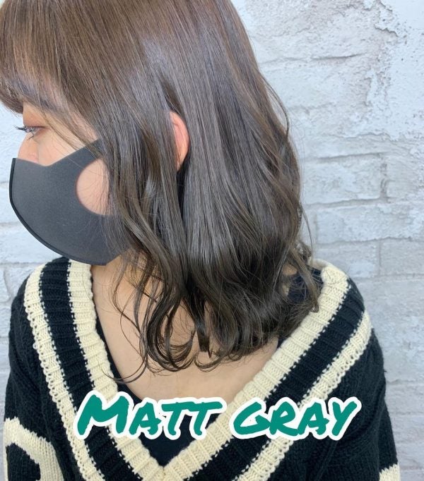 画像6 16 マット系ヘアカラーの魅力って 透明感のある髪色を暗め 明るめまでご紹介 モデルプレス