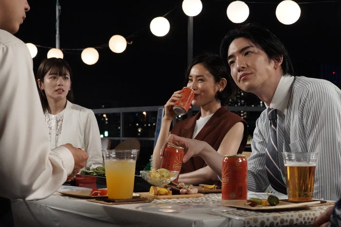 (左から)小芝風花、山口紗弥加、前田公輝「転職の魔王様」第6話より(C)カンテレ