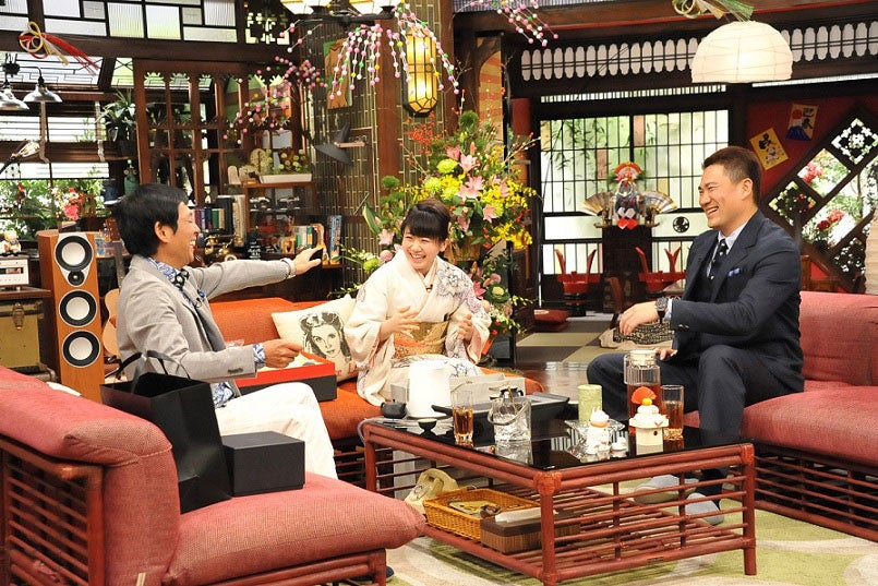 明石家さんま、福原愛、田中将大（C）関西テレビ