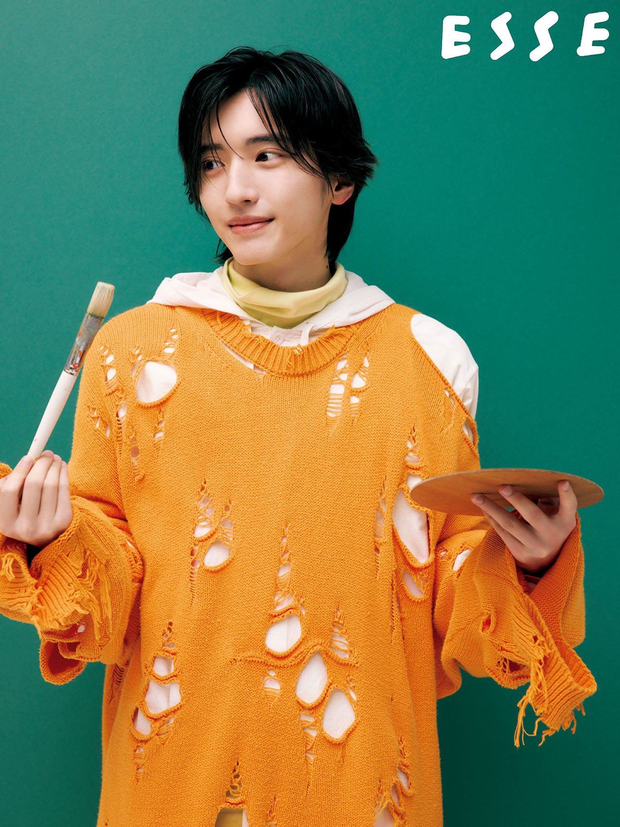 道枝駿佑「ESSE」2026年10月号（画像提供：扶桑社）