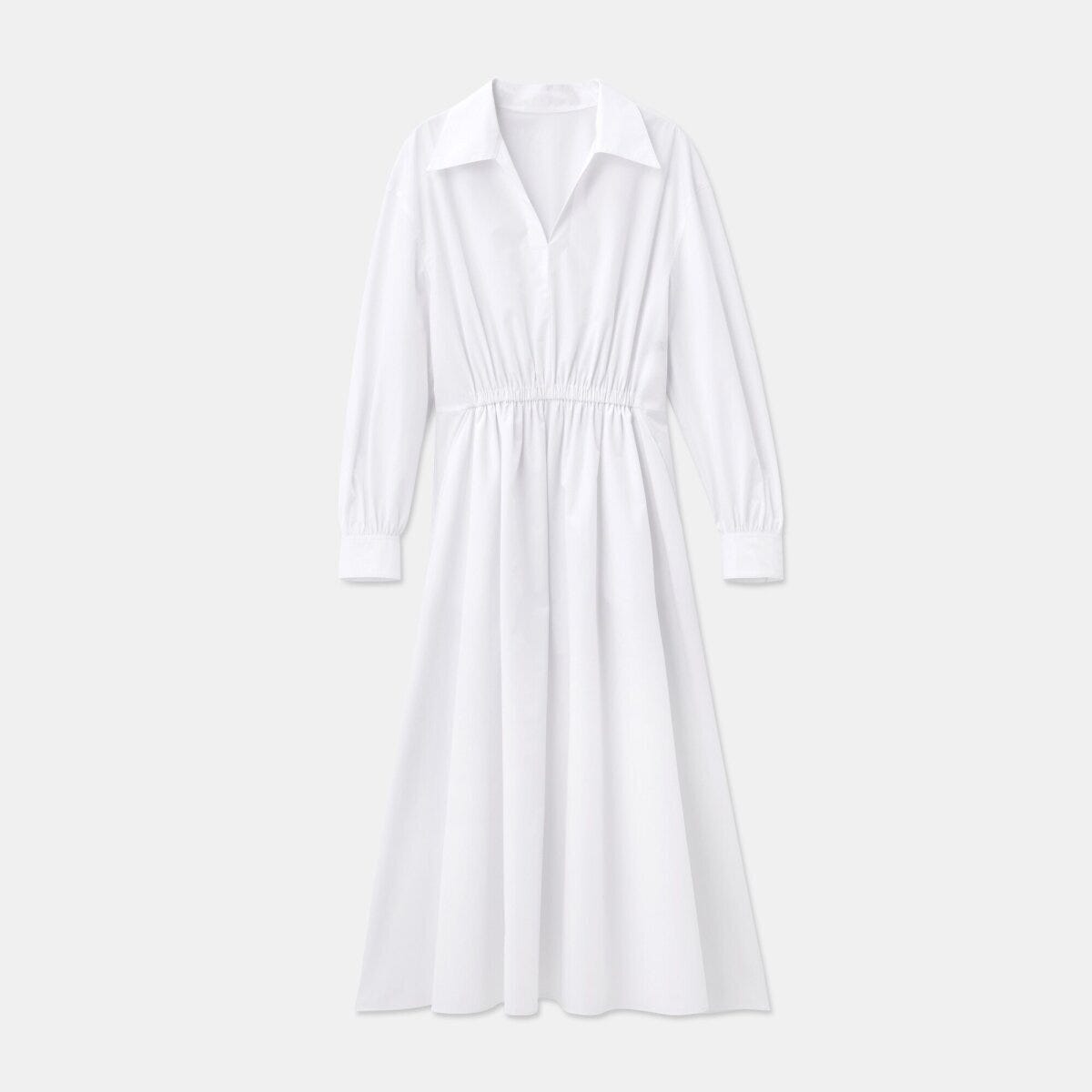 PLSTのタイプライターボリュームワンピース