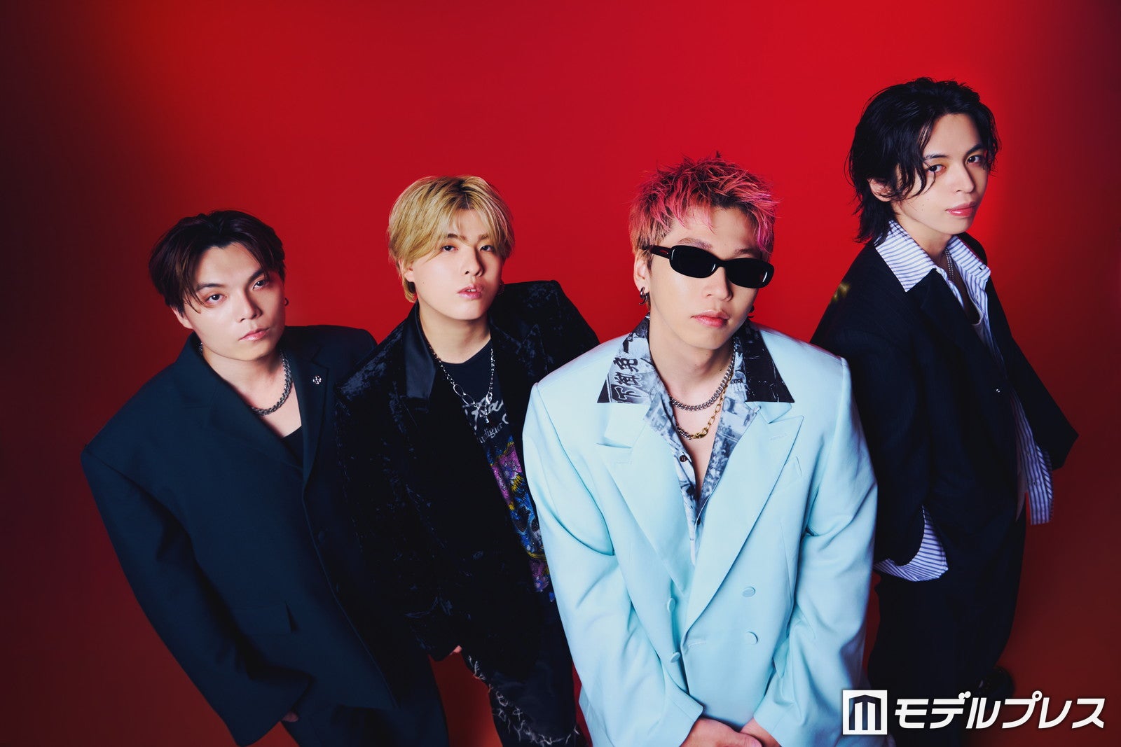 （左から）Lumel、Tasuku、Moto、hiroto（C）モデルプレス