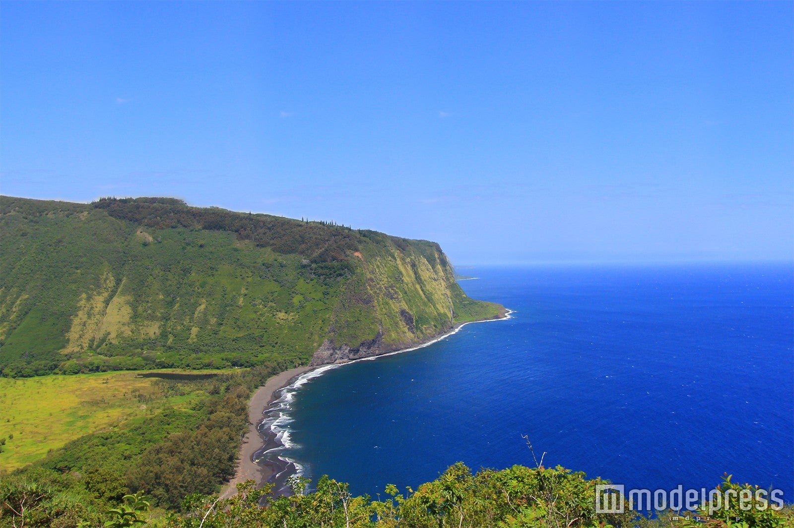 ワイピオ渓谷展望台からの絶景／画像提供：JTBワールドバケーションズ