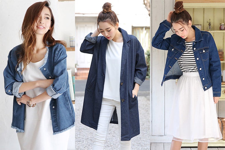 この春のおしゃれは「デニムアウター」で作れる！