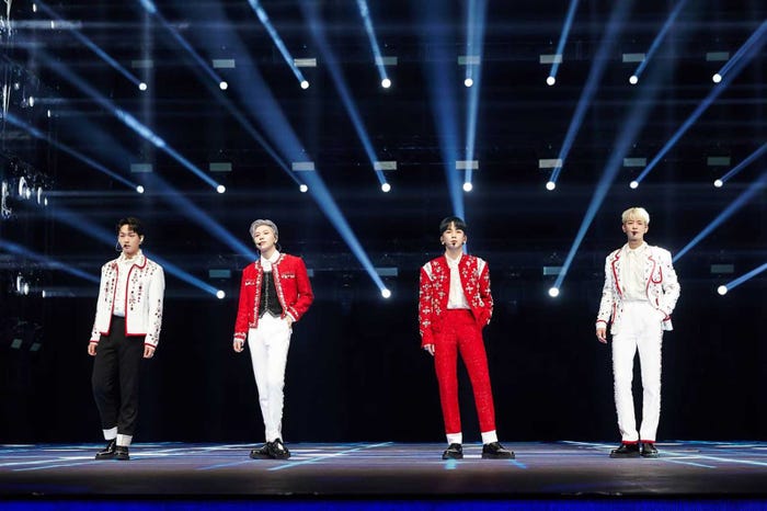 (左から)オンユ、テミン、キー、ミンホ/SHINee(提供写真)
