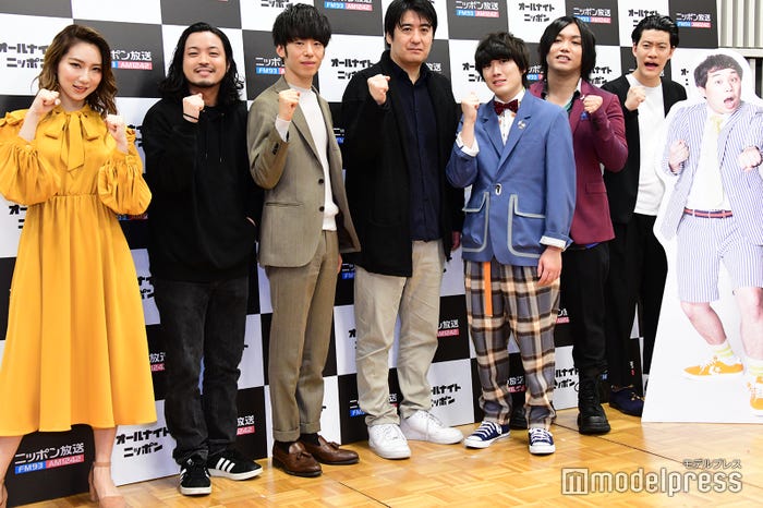 (左から)ファーストサマーウイカ、Creepy Nuts、佐久間宣行、水溜りボンド、粗品(霜降り明星)(C)モデルプレス