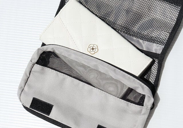 MonoMax9月号　増刊号　　雑誌　付録　SHAKA　万能ショルダーバッグ　サイズ感　容量