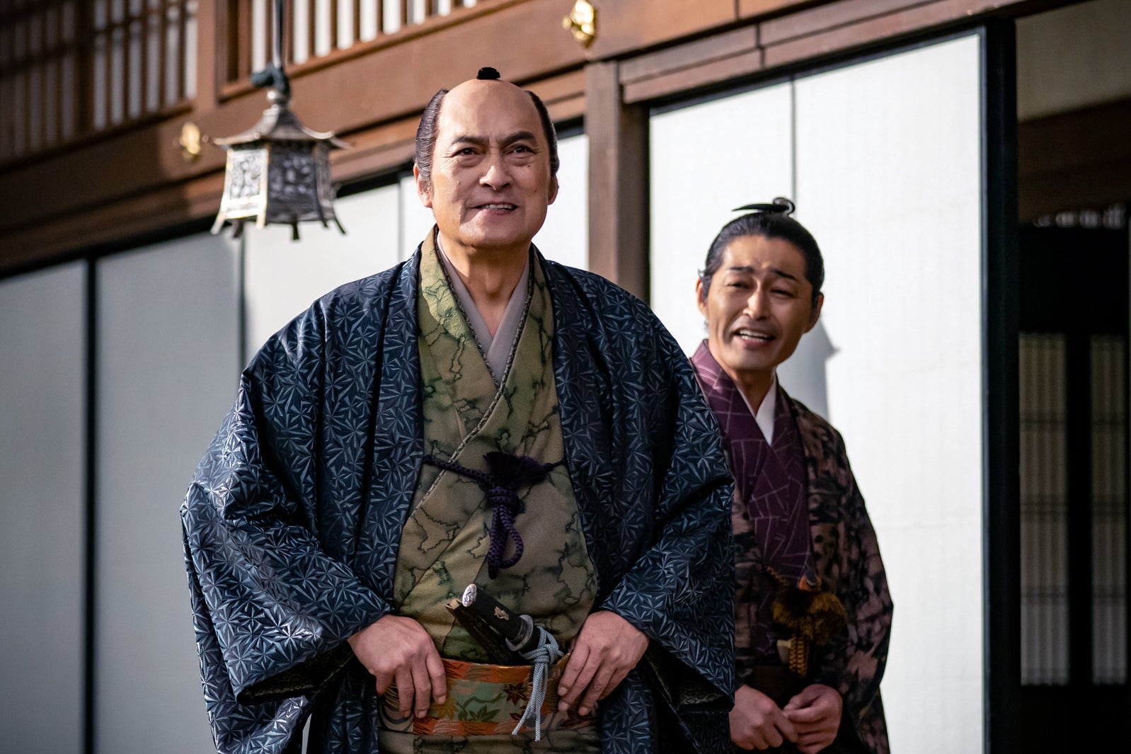 渡辺謙、安田顕「べらぼう～蔦重栄華乃夢噺～」第5話（C）NHK