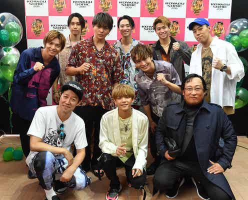 FANTASTICS世界「コヤソニ」ステージ登場で会場沸く