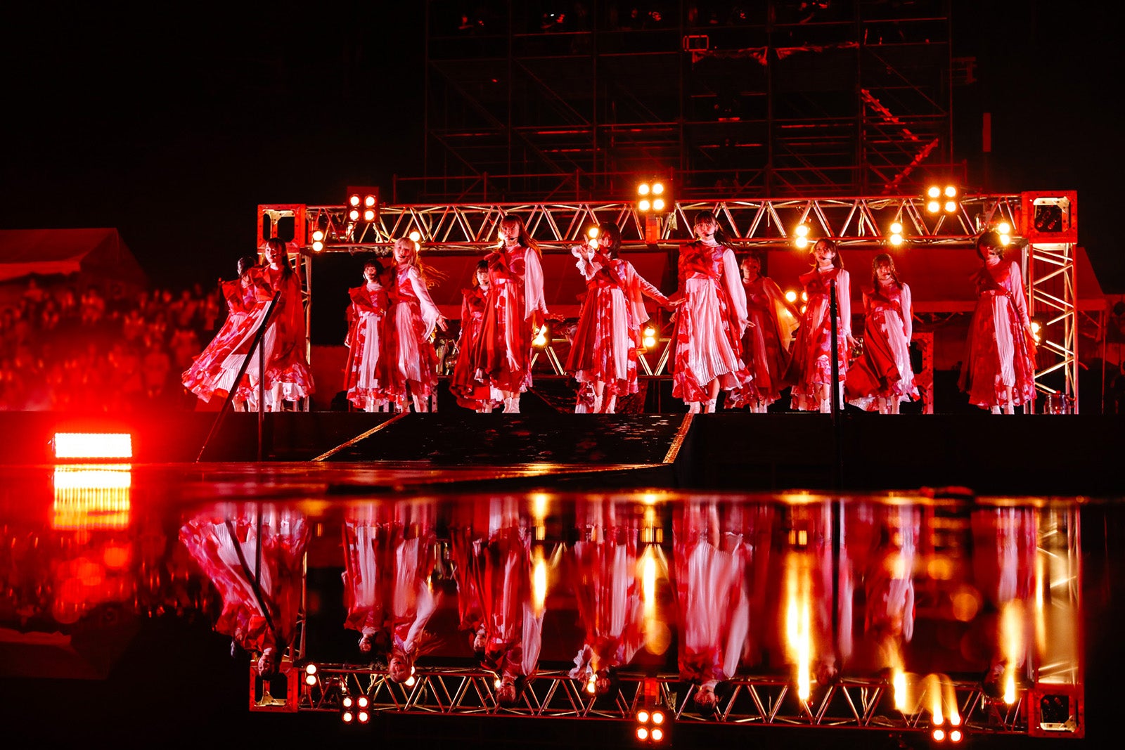 櫻坂46／「W-KEYAKI FES. 2022」より（提供写真）