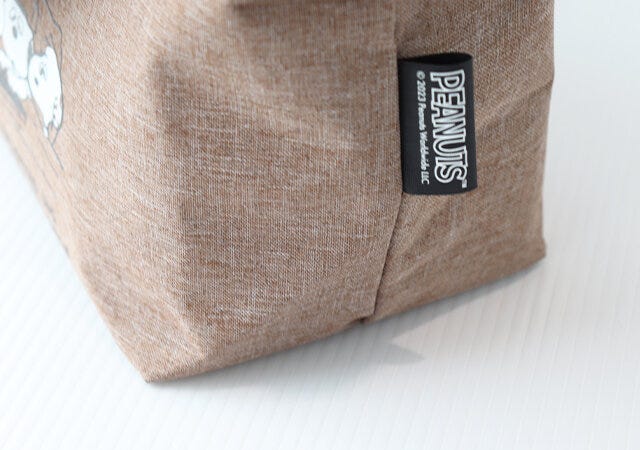 付録　ムック　スヌーピー　保冷バッグ　マチたっぷり　ロゴタグ