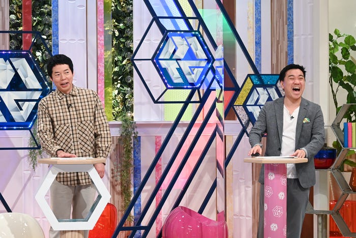 今田耕司、月亭八光 (C)読売テレビ