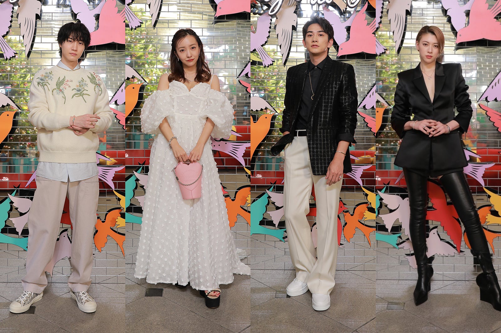 三吉彩花・町田啓太・板野友美・桜田通ら「ティファニー」カフェ＆ポップアップに登場