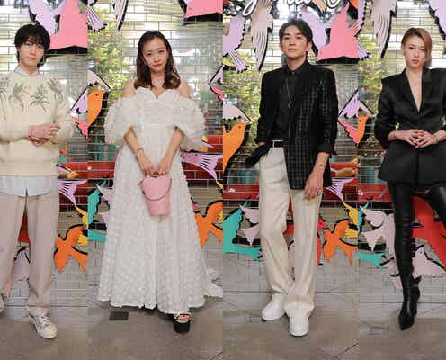 三吉彩花・町田啓太・板野友美・桜田通ら「ティファニー」カフェ&ポップアップに登場