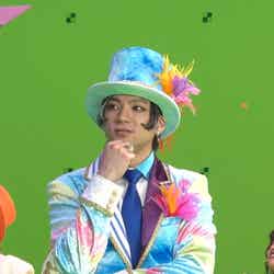 山田裕貴／新TVCM「LINE：Disney Tsum Tsum 10周年ケタちがいANNIVERSARY」篇メイキングより（提供写真）