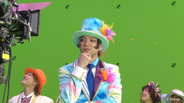 山田裕貴/新TVCM「LINE:Disney Tsum Tsum 10周年ケタちがいANNIVERSARY」篇メイキングより(提供写真)