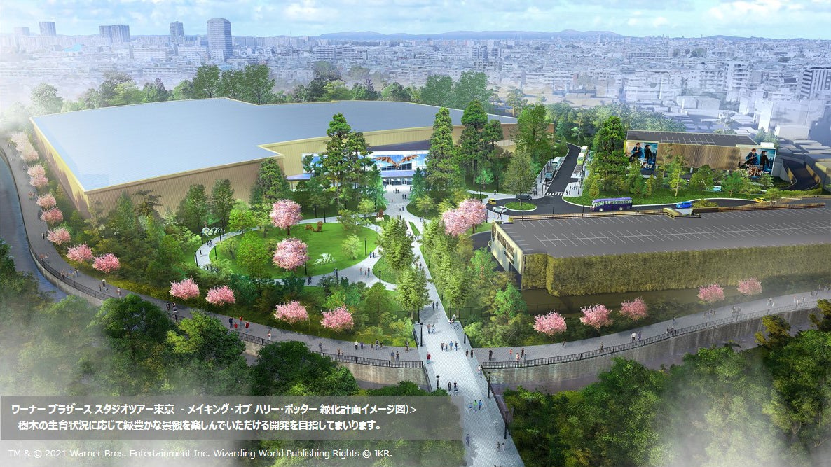 スタジオツアー東京鳥瞰図（提供画像）