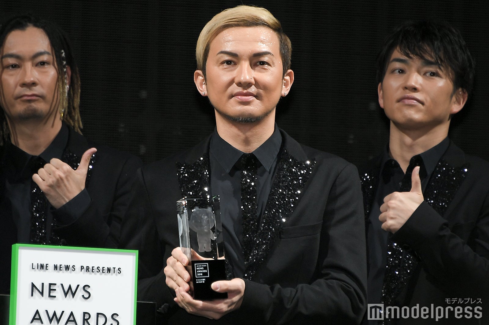 DA PUMP、再ブレイクで「グレードが上がった」ことは？「U.S.A.」生披露＜NEWS AWARD 2018＞