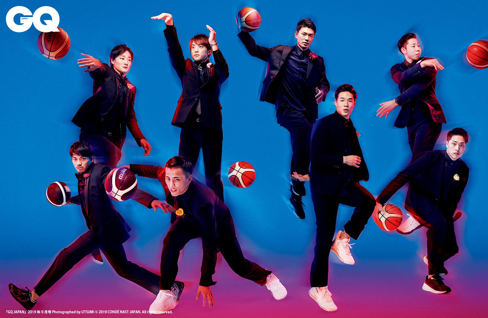 『GQ JAPAN』2019年9月号 Photographed by UTSUMI（C）2019 CONDE NAST JAPAN. All rights reserved.