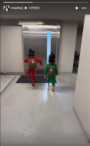 藤井萩花Instagramストーリーズより